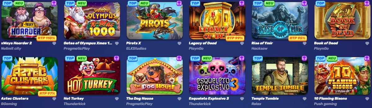 Gamblezen-Spiele