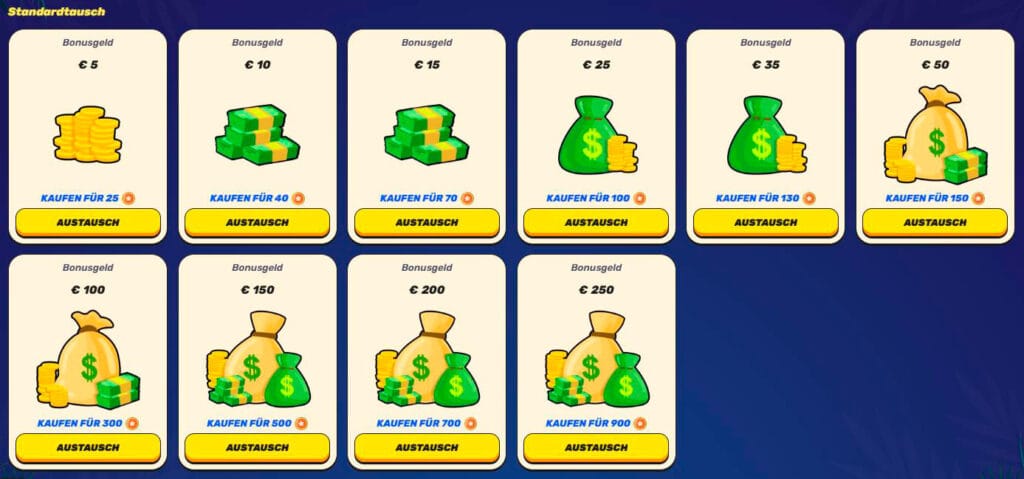 Bonusgeld im Gamblezen Casino